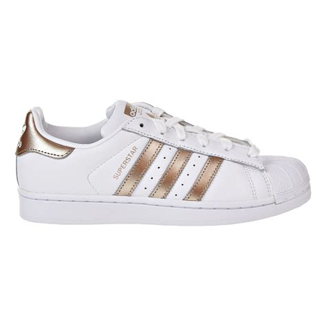 Women's White Superstar Shoes 